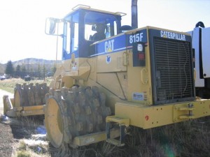 2002 Cat 815F For Sale